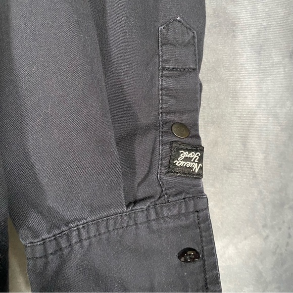 Zoo York Y2K Men's Large Long Sleeve Button Embroidered Shirt Skull Streetwear - Picture 7 of 14